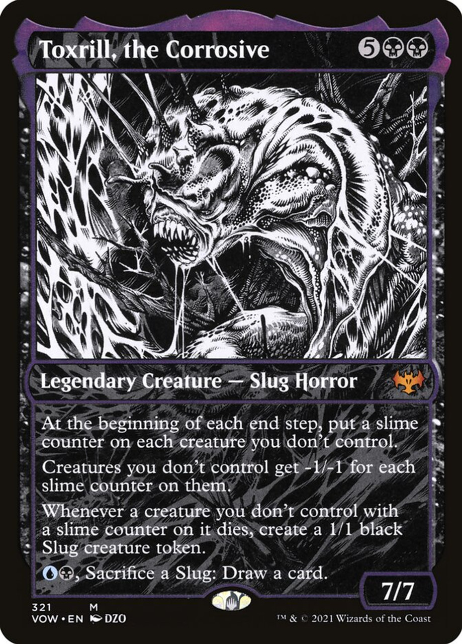 マジック：ザ・ギャザリング Toxrill, The Corrosive EDH/Commander MTG Toxrill, the Corrosive | Innistrad: Crimson Vow | Star City