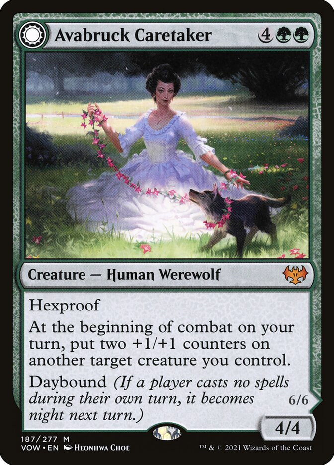 Avabruck Caretaker // Hollowhenge Huntmaster | Innistrad: Crimson