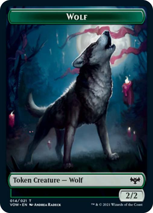 Wolf Token} | Innistrad: Crimson Vow | Star City Games