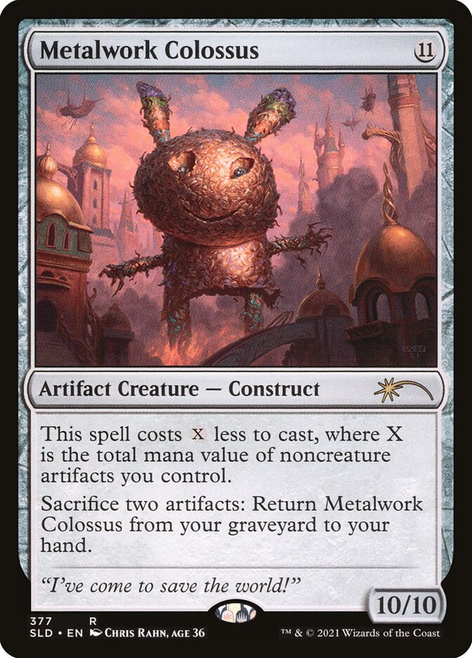 Metalwork Colossus - Foil - NM - Kaladesh - MTG Magic The Gathering