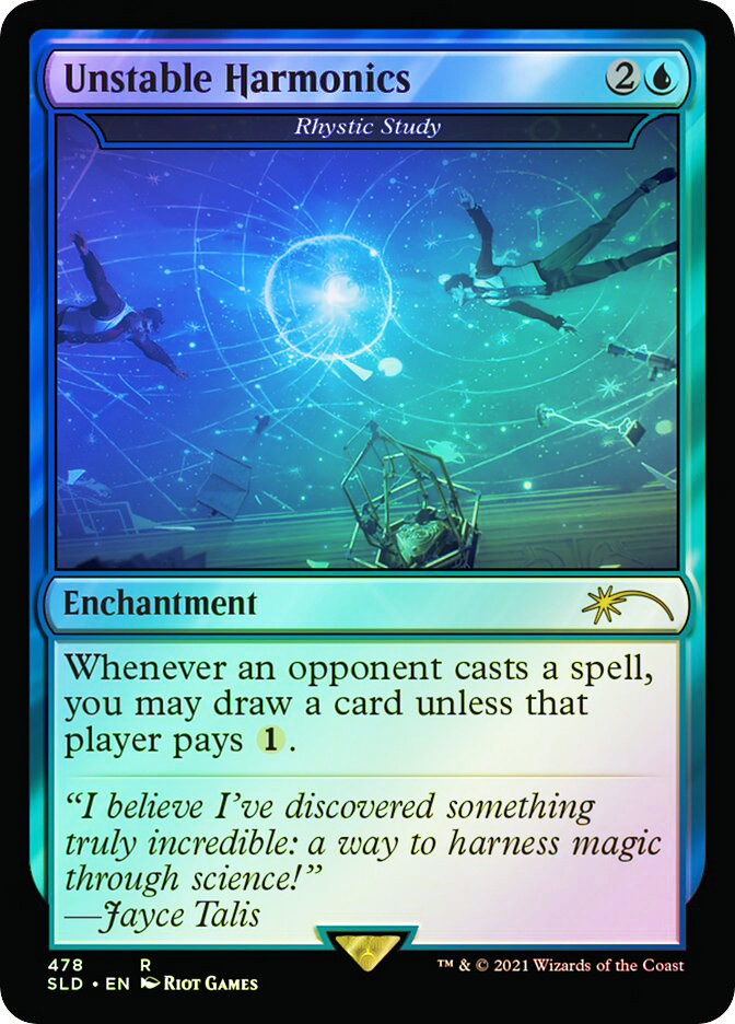rhystic cards mtg Study Proxy Gilded Goblet Any images/names/text/mana symbols/set symbols that are licensed Rhystic Study Proxy