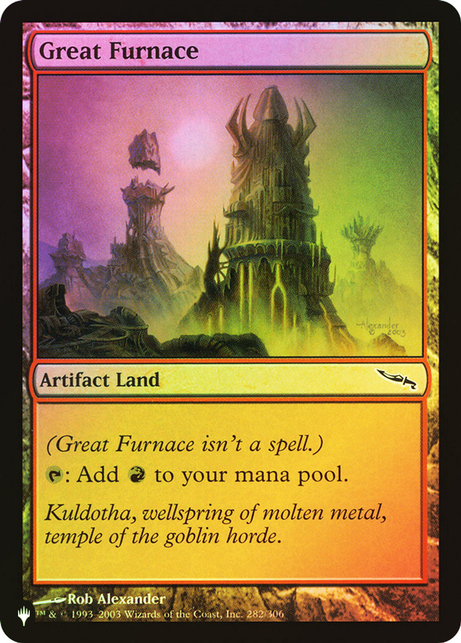 Great Furnace (Mirrodin) | Planeswalker Symbol Reprints | Star