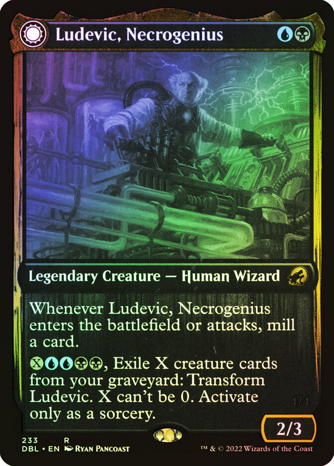 Ludevic, Necrogenius // Olag, Ludevic's Hubris | Innistrad: Double