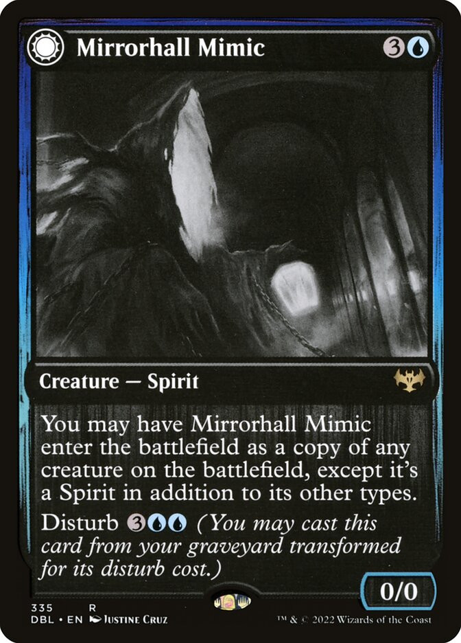 Mirrorhall Mimic // Ghastly Mimicry | Innistrad: Double Feature