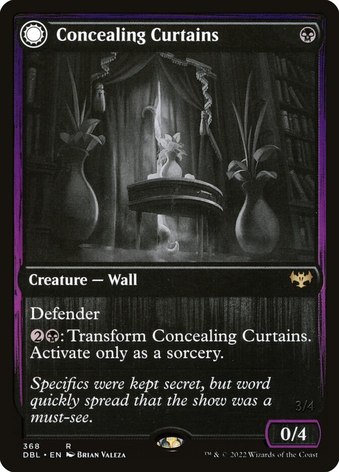 Concealing Curtains // Revealing Eye | Innistrad: Double Feature