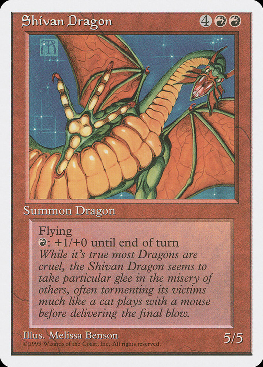 Shivan Dragon | 4th Edition | Star City Games