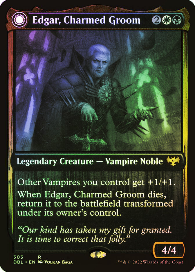 Edgar, Charmed Groom // Edgar Markov's Coffin | Innistrad: Double