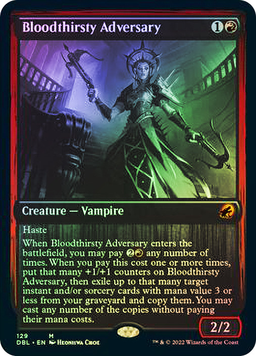 その他 GATCG SR Sadi,Blood Iarvester Bloodthirsty Adversary | Innistrad: Double Feature | Star City Games