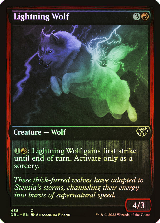 Lightning Wolf | Innistrad: Double Feature | Star City Games Lightning Wolf | Innistrad: Double Feature | Star City Games