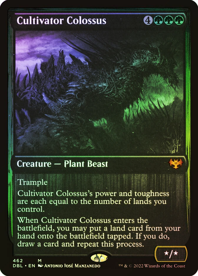 マジック：ザ・ギャザリング MTG Cultivator Colossus DBL Foil Cultivator Colossus | Innistrad: Double Feature | Star City Games