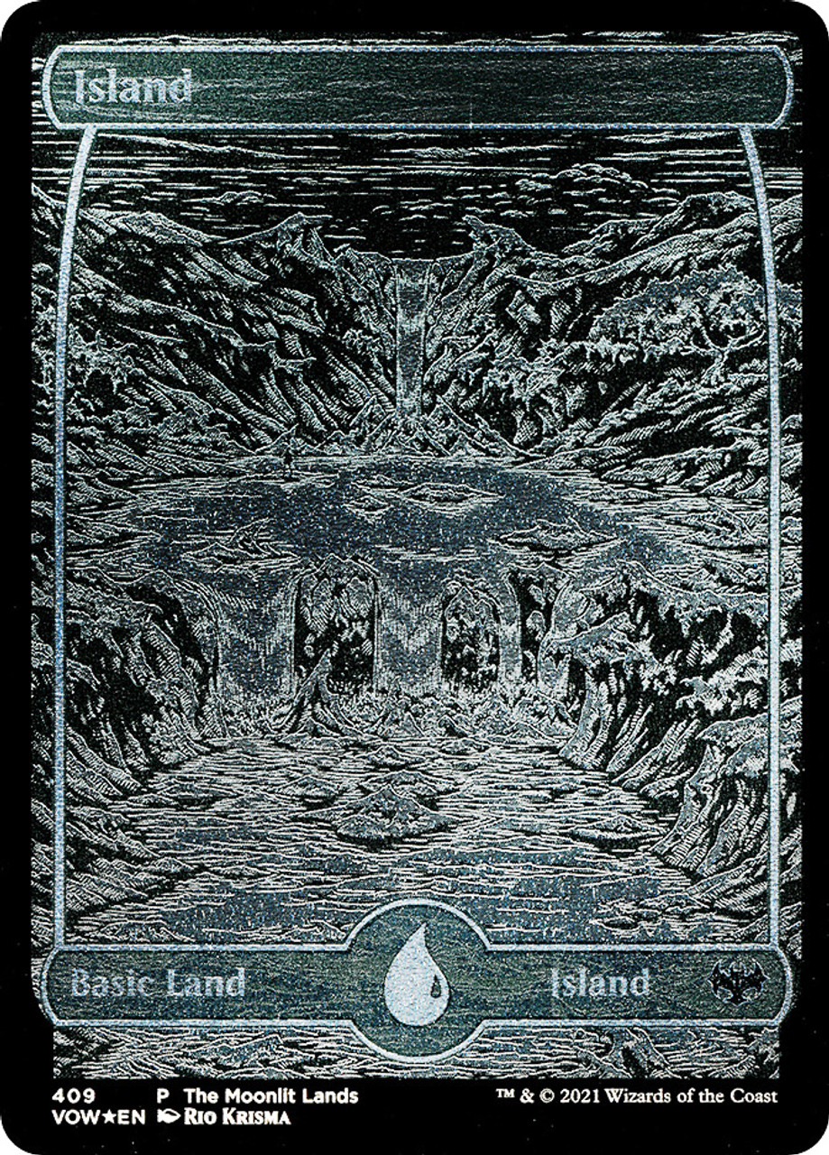 Island (The Moonlit Lands) (Foil Etched) | Promo: General