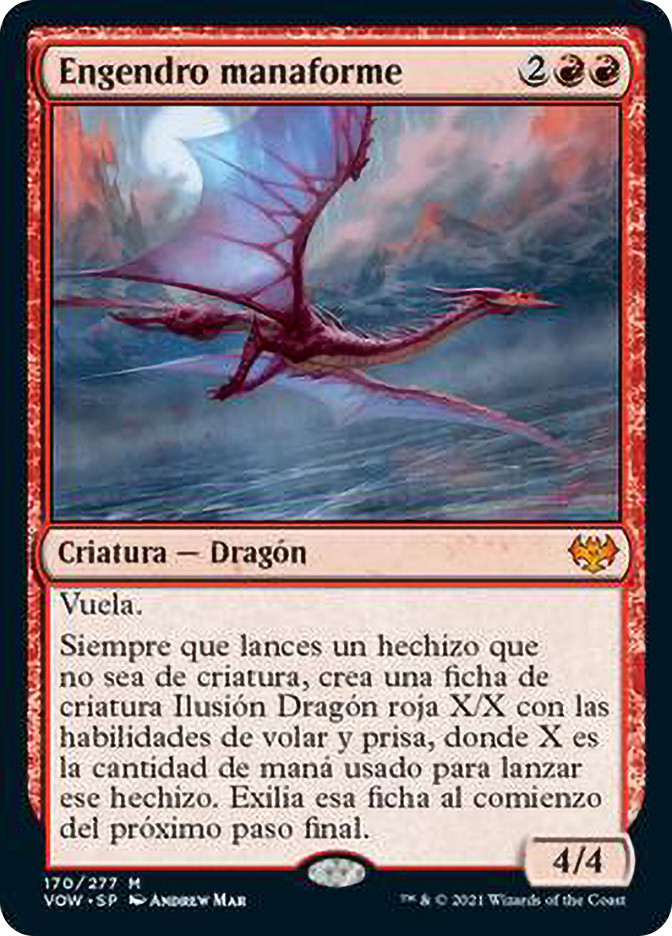 Manaform Hellkite | Innistrad: Crimson Vow - Spanish | Star City Games