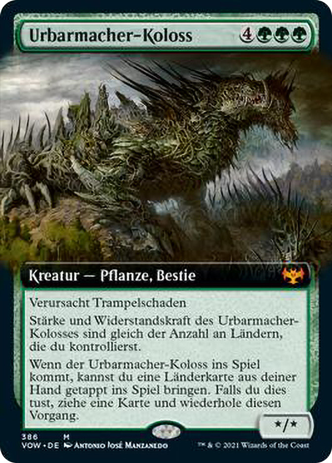 Cultivator Colossus (Extended Art) | Innistrad: Crimson Vow