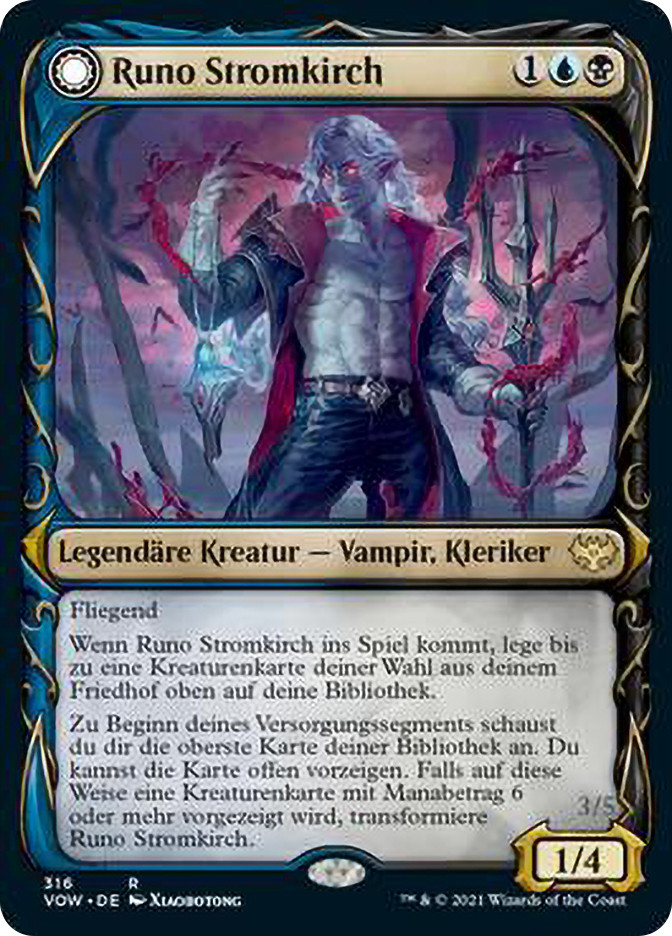 Runo Stromkirk // Krothuss, Lord of the Deep - Innistrad: Crimson Vow | Fantàsia