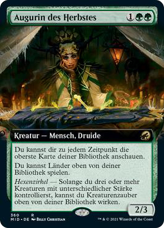Augur of Autumn (Extended Art) | Innistrad: Midnight Hunt