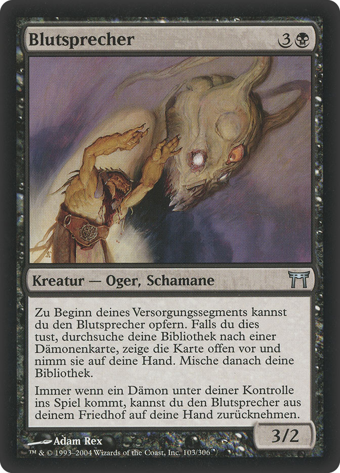 Blood Speaker | Champions of Kamigawa - German | Star City Games