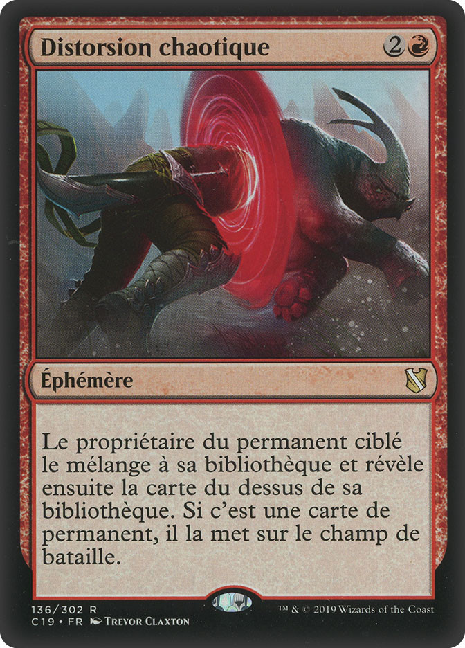 Chaos Warp | Commander 2019 - French | Star City Games