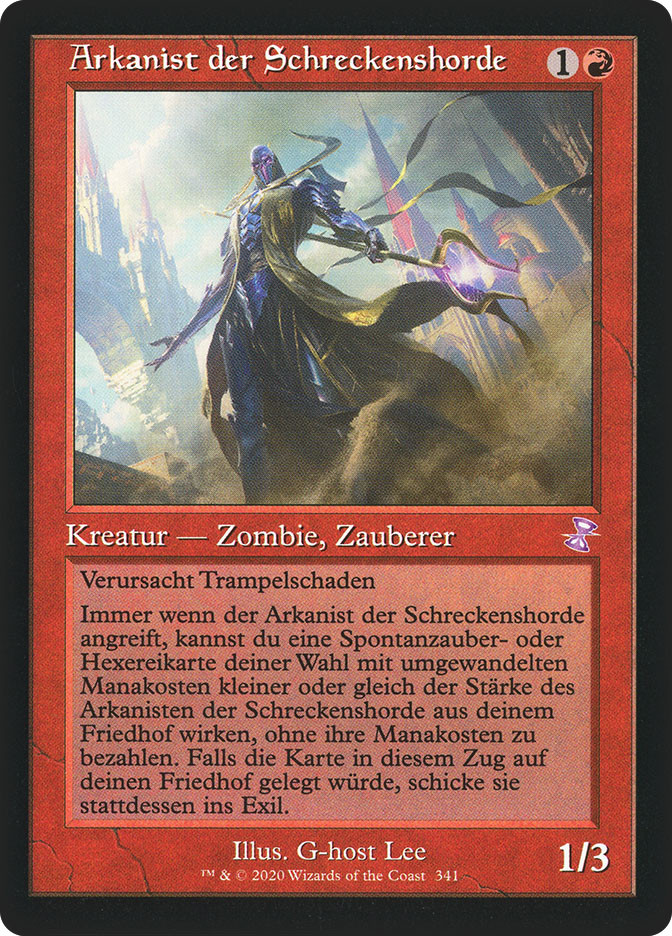 Dreadhorde Arcanist (Retro Frame) | Time Spiral Remastered