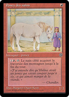 Magic The Gathering - Carta Singola Dwarven Pony (Pony Dei Nani) Dall'espansione Homelands (HML), Rarità Rara - 4