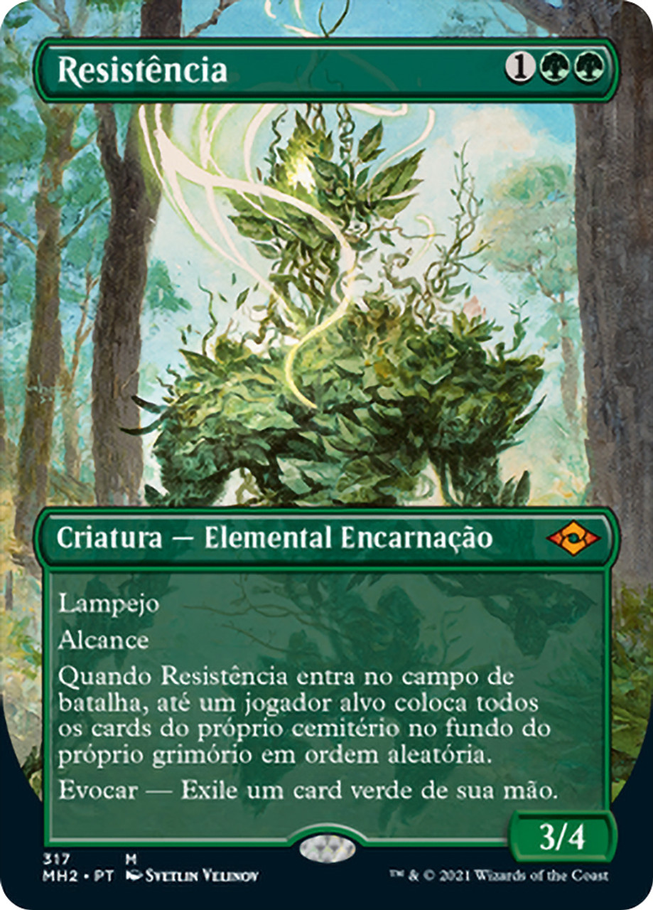 Endurance (Borderless) | Modern Horizons 2 - Variants - Portuguese