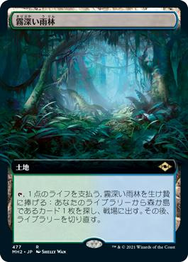 Misty Rainforest (Extended Art) | Modern Horizons 2 - Variants