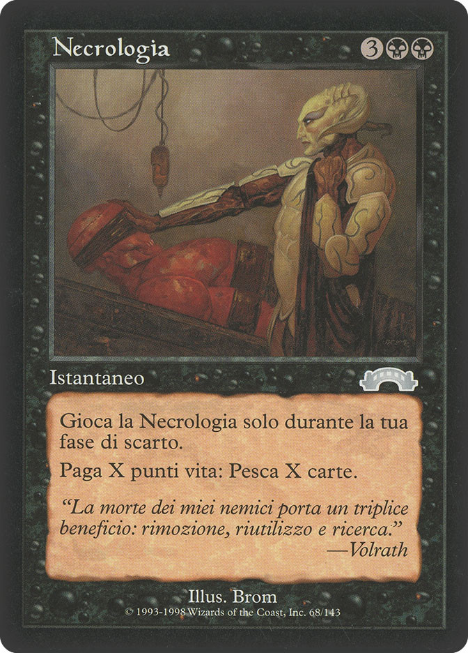 Necrologia | Exodus - Italian | Star City Games Necrologia | Exodus - Italian | Star City Games