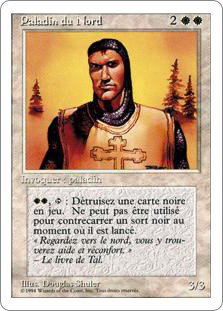 Northern Paladin/北の聖騎士/LEB 北の聖騎士/Northern Paladin》[LEB] 白R | 日本最大級 MTG通販サイト