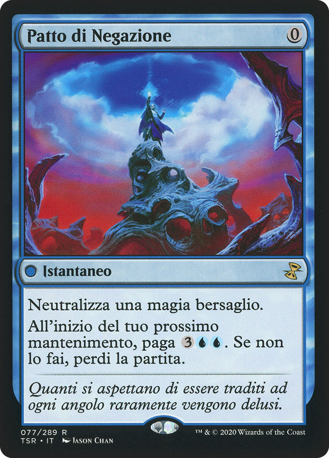 Pact of Negation | Time Spiral Remastered - Italian | Star City Games Pact of Negation | Time Spiral Remastered - Italian | Star City Games