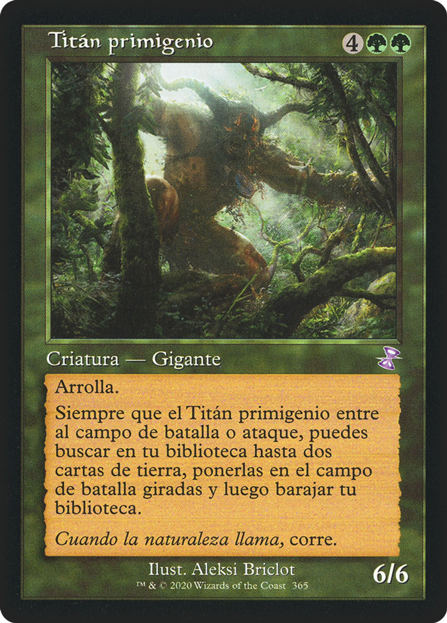 Primeval Titan (Retro Frame) | Time Spiral Remastered