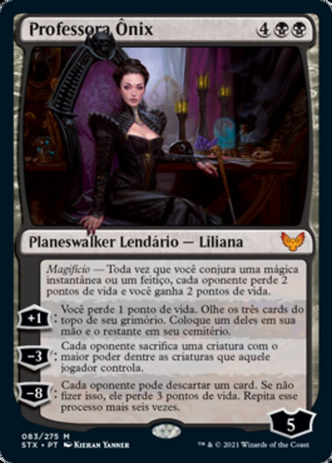 Professor Onyx | Strixhaven: School of Mages - Portuguese | Star
