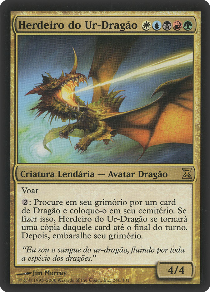 Scion of the Ur-Dragon | Time Spiral - Portuguese | Star City Games