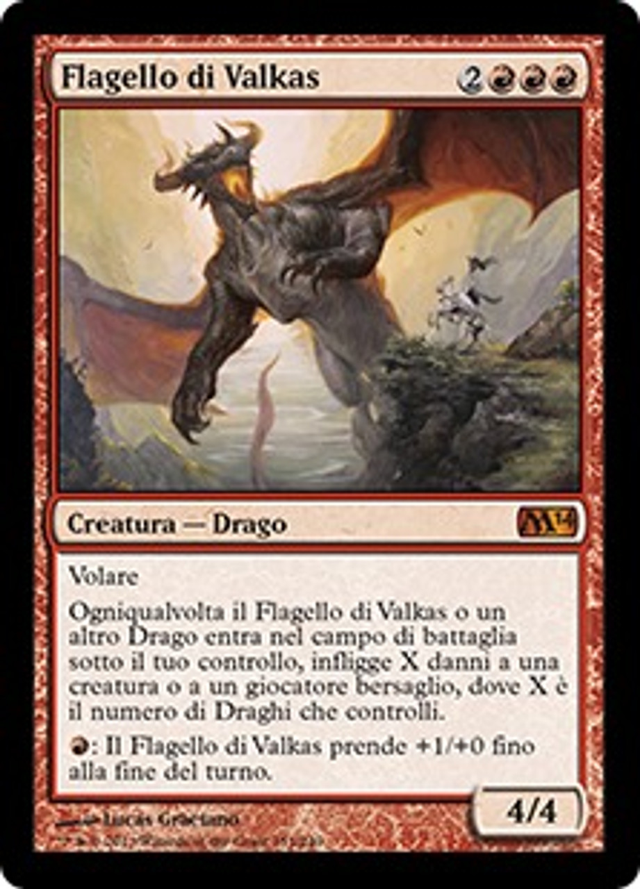 MTG【Foil】ヴァルカスの災い魔/Scourge of Valkas1枚