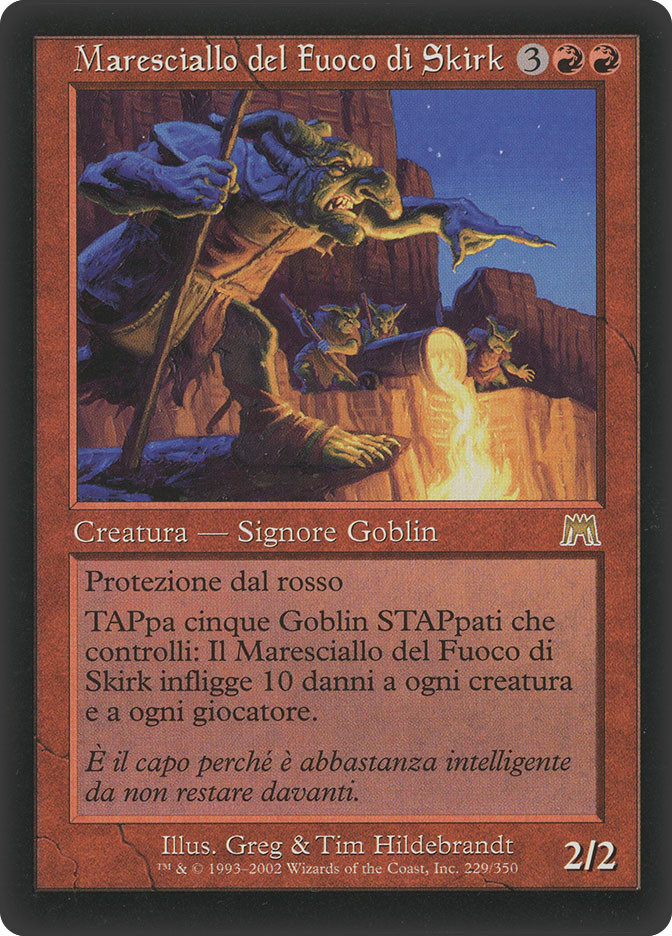 Skirk Fire Marshal | Onslaught - Italian | Star City Games