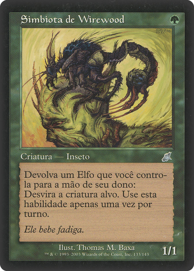 Wirewood Symbiote | Scourge - Portuguese | Star City Games