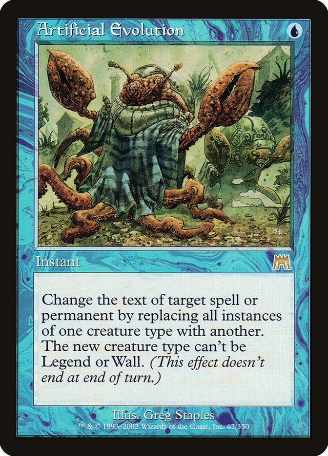 MTG 人工進化 Artificial Evolution foil Artificial Evolution | Onslaught | Star City Games