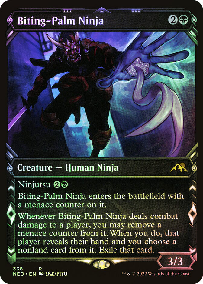 Biting-Palm Ninja | Kamigawa: Neon Dynasty | Star City Games