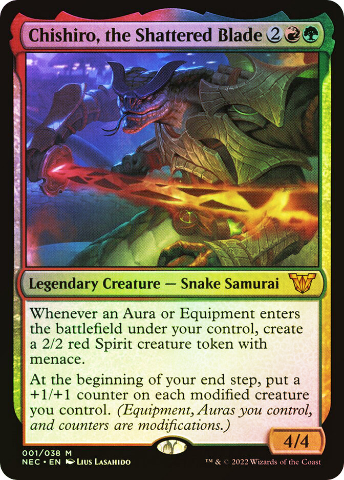 Chishiro, the Shattered Blade | Kamigawa: Neon Dynasty Commander