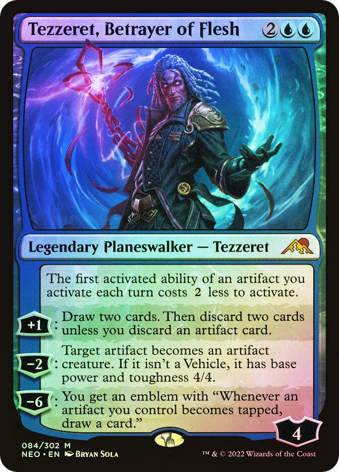 Tezzeret, Betrayer of Flesh | Kamigawa: Neon Dynasty | Star City Games