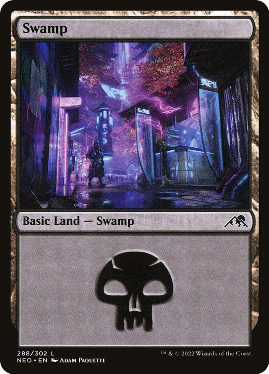 Swamp (#288) | Kamigawa: Neon Dynasty | Star City Games