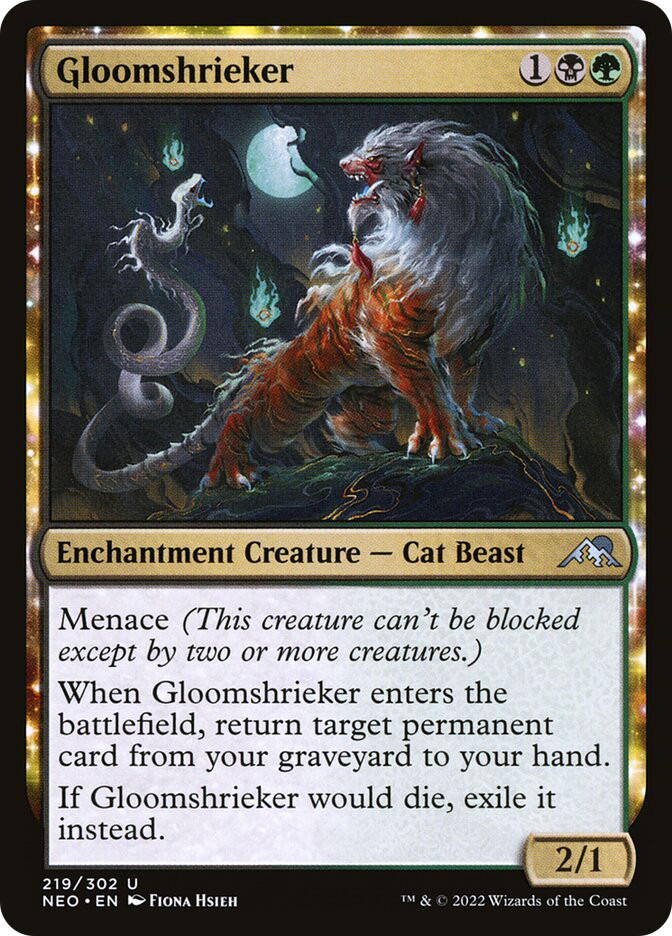 mtg neon dynasty cards Kamigawa: You may put a land card from among them onto the battlefield tapped MTG Magic: The Gathering -