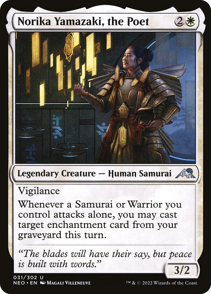 Norika Yamazaki, the Poet | Kamigawa: Neon Dynasty | Star City Games