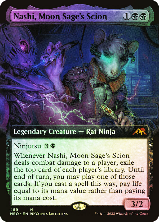 mtg kamigawa neon dynasty top cards Kamigawa: Moon Sages Scion deals combat damage to a player Hidetsugu, Devouring Chaos Price &