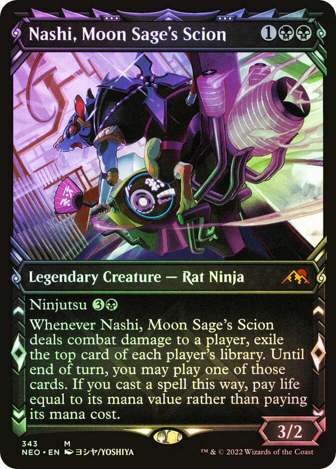 【Nashiページ】 Nashi, Moon Sage's Scion | Kamigawa: Neon Dynasty | Star City Games