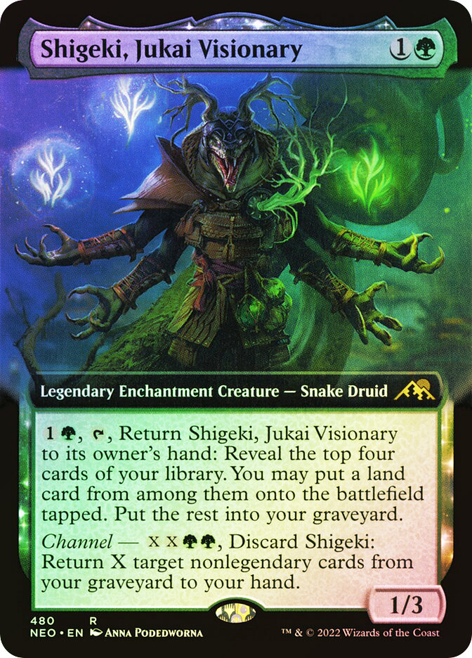 Shigeki, Jukai Visionary (#480) | Kamigawa: Neon Dynasty | Star