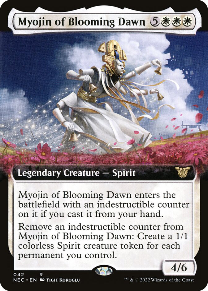 Myojin of Blooming Dawn | Kamigawa: Neon Dynasty Commander | Star