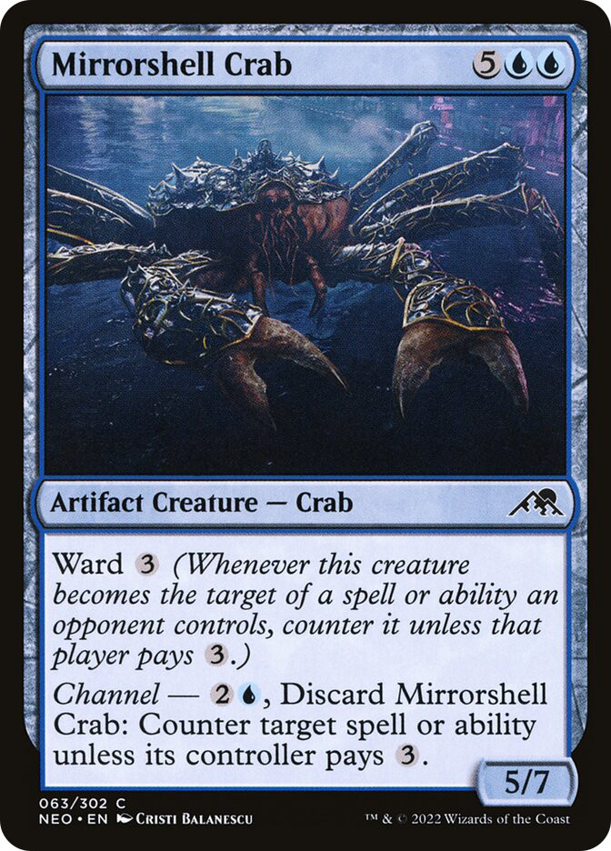 Mirrorshell Crab | Kamigawa: Neon Dynasty | Star City Games