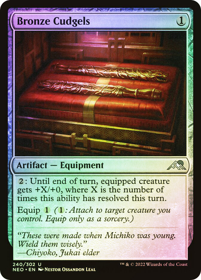 Bronze Cudgels | Kamigawa: Neon Dynasty | Star City Games