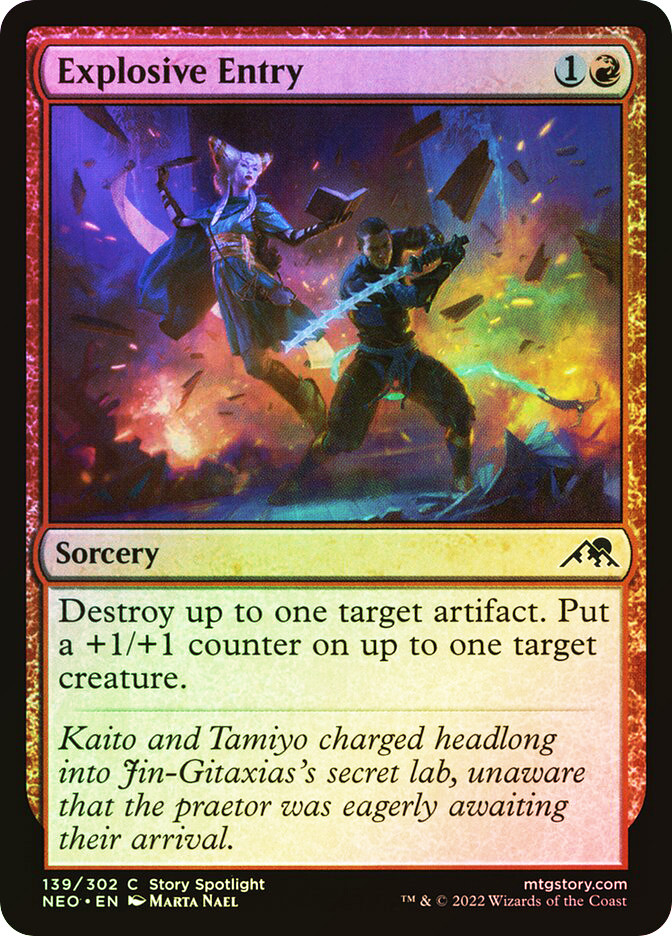 Explosive Entry | Kamigawa: Neon Dynasty | Star City Games