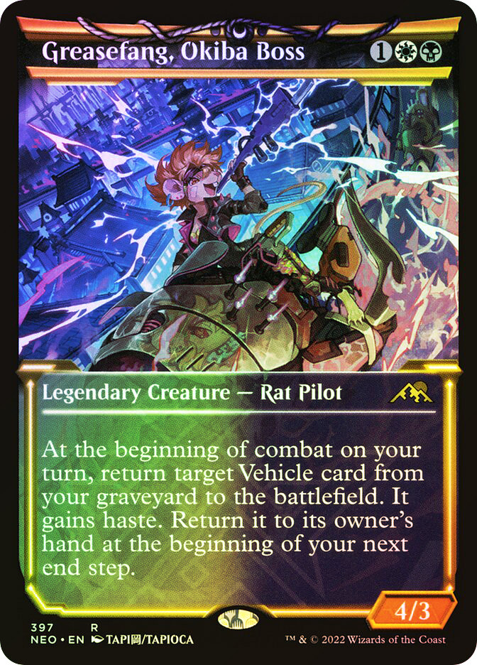 Greasefang, Okiba Boss | Kamigawa: Neon Dynasty | Star City Games