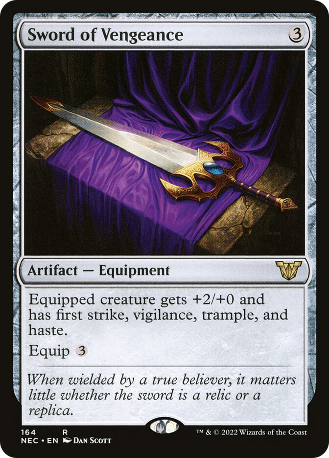 Sword of Vengeance | Kamigawa: Neon Dynasty Commander | Star City Games